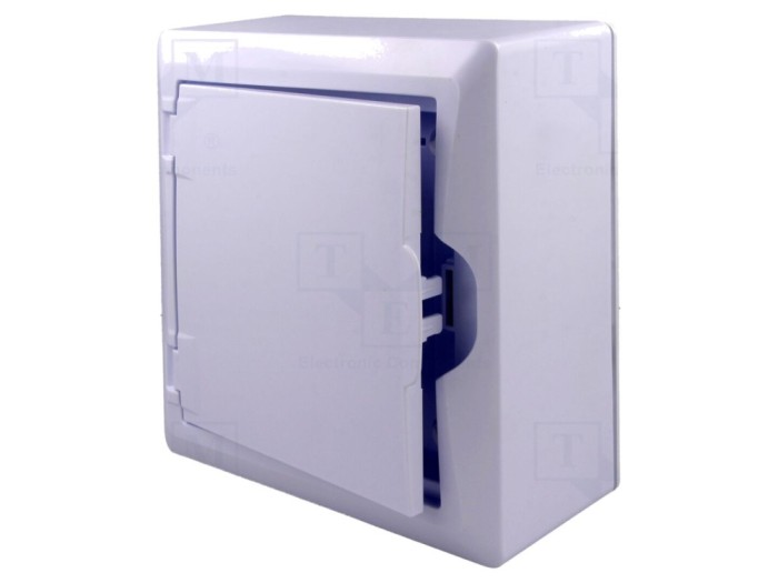 Carcasă modulară IP40 albă 6 module