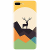 Husa silicon pentru Apple Iphone 7 Plus, Abstract Deer