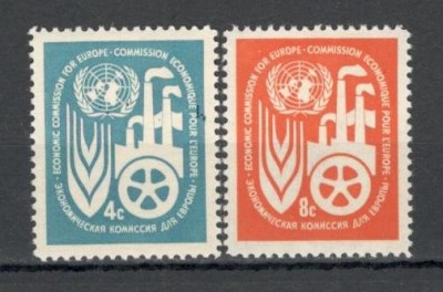 O.N.U.New York.1959 Comisia Economica ptr. Europa SN.317 foto