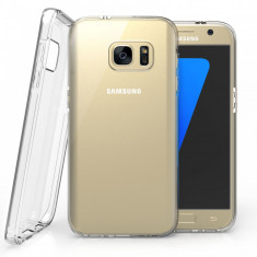 Husa silicon slim Samsung S7 Edge - transparenta foto