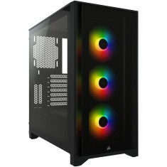 Carcasa 4000D AIRFLOW Tempered Glass Mid-Tower ATX, Black case