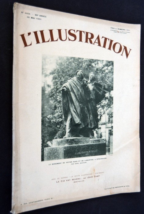 Revista L&#039;Illustration NR. 4604 Franta 1931 / 30 mai - Articol Regele Carol al II-lea de Romania