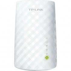 RANGE EXTENDER TP-LINK wireless 750Mbps 1 port 10/100Mbps 3 antene interne dual band AC750 2.4GHz &amp;amp;amp; 5GHz &quot;RE200&quot; (include timbru