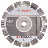 Disc diamantat Best for Concrete Bosch 230x22.23x2.4x15mm