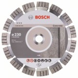 Bosch Disc diamantat Best for Concrete 230x22.23x2.4x15mm ProAdvanced PowerfulTools