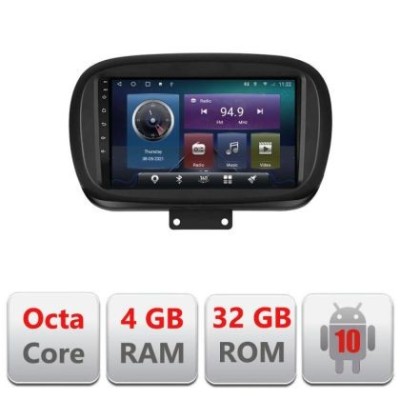 Navigatie Fiat 500 2014- C-539 Octa Core cu Android Radio Bluetooth Internet GPS WIFI 4+32GB CarStore Technology foto