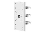 ACCESORII camere supraveghere HIKVISION, suport pt. camere dome si brat pendant, montare pe stalp, otel inoxidabil si aliaj aluminiu, 127 x 46 x 250 m