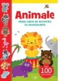 Animale. Prima carte de activitati cu autocolante