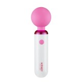 Honey Play Box, Pomi Wand, Vibrator clitoridian cu tijă, 10 Vibrating Modes, Re&icirc;ncărcabil, Silicone+ABS, 17.60 &times; 4.70 &times; 4.70 cm,
