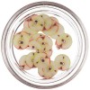 Decorațiuni fimo unghii - măr tăiat, INGINAILS