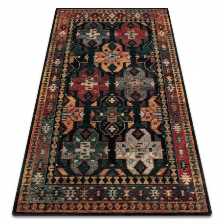 Covor de l&acirc;nă Omega ROHAN oriental albastru inchis, 170x235 cm