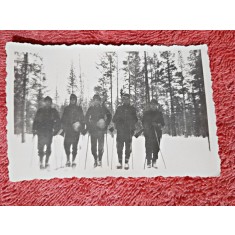 Fotografie, militari de la vanatori de munte, perioada interbelica