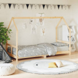 VidaXL Cadru de pat pentru copii, 80x200 cm, lemn masiv de pin