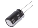Condensator Electrolitic THT 33uF 400V 16x25mm 20% 5000h