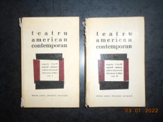 TEATRU AMERICAN CONTEMPORAN 2 volume (1967, editie cartonata, cotor uzat) foto