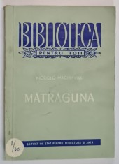 MATRAGUNA-NICCOLO MACHIAVELLI 1958 foto