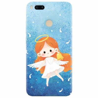 Husa silicon pentru Xiaomi Mi A1, Cute Angel foto