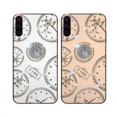 Husa pietricele + inel rotativ &amp;#039; Clock &amp;#039; Samsung A50 ; A50s ; A30s ; A70 foto