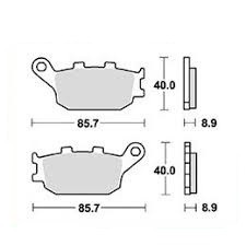 Placute frana Honda CB 600 F Hornet 2 PC36A ZDCPC36A-02F000001 2002 TRW MCB634 Cod Produs: MX_NEW 7870538MA foto