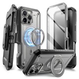 Husa pentru iphone 16 pro - supcase unicorn beetle pro magsafe - titan gray