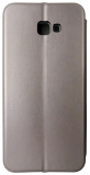 Husa tip carte cu stand Forcell Elegance gri metalic pentru Samsung Galaxy J4 Plus 2018 (SM-J415F)