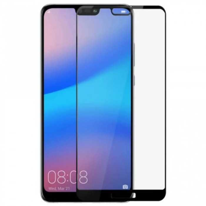 Folie sticla Huawei P20 lite Negru Panzer