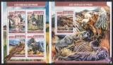 Togo 2017 - Păsări de pradă, Colita + Bloc, MNH