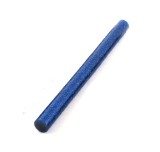 Baton silicon cu sclipici 11mm 20cm - Albastru