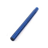 Baton silicon cu sclipici 7mm 20cm - Albastru