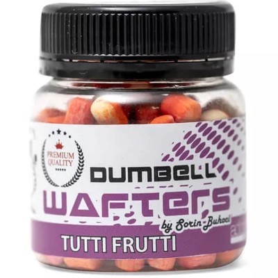 Dumbell Wafters Addicted Carp Baits Tutti Frutti, 6 mm, 25g foto