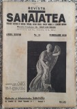 Revista Sanatatea// nr. 12, anul XXXVIII, februarie 1939