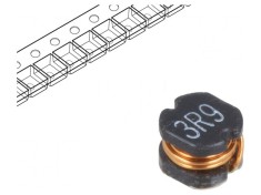 Inductor SMD 3.9uH 2A foto