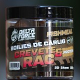 Boilies de Carlig Fishmeal Delta Force Crevete Si Rac 20-24 MM