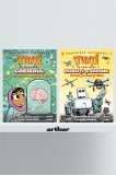 Cumpara ieftin Pachet Știință &icirc;n comicsuri (Roboţi şi drone, Creierul) - Jacob Chabot