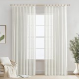 Cumpara ieftin Set 2 Bucati Draperie, 140 X 245 Cm, Alb - CN