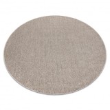 Covor CASABLANCA LOOM cerc maro, bucla, moale interior și exterior, cerc 160 cm