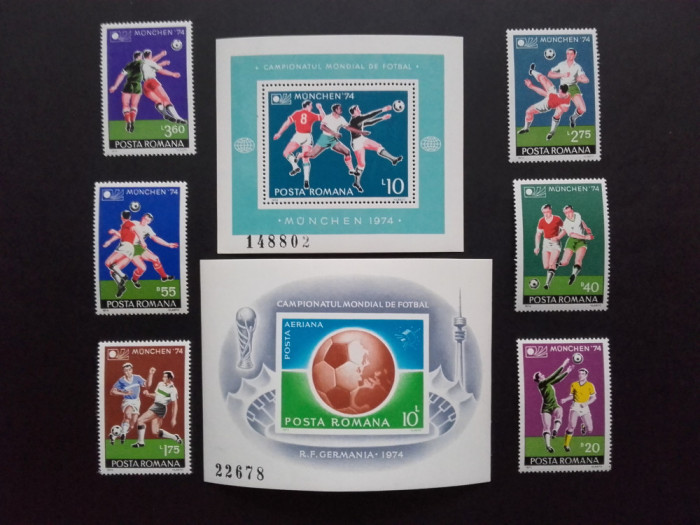 1974 - C.M.de Fotbal -Munchen - LP851 + LP852 + LP853