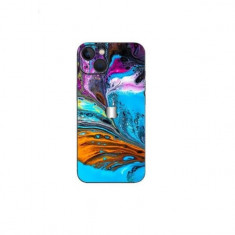 Set Folii Skin Acoperire 360 Compatibile cu Apple iPhone 13 Mini - Wraps Skin Printing Royal Aquatic