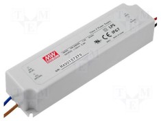 Alimentator pulsatoriu LED MEAN WELL 60W 36VDC 1,67A IP67