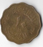 Moneda 10 milliemes 1943 - Egipt, Africa, Cupru (arama)