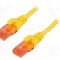 Cablu patch cord, Cat 6, lungime 2m, U/UTP, DIGITUS - DK-1612-020/Y