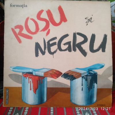 -Y- FORMATIA ROSU SI NEGRU - DISC VINIL LP ( EX+ ) foto