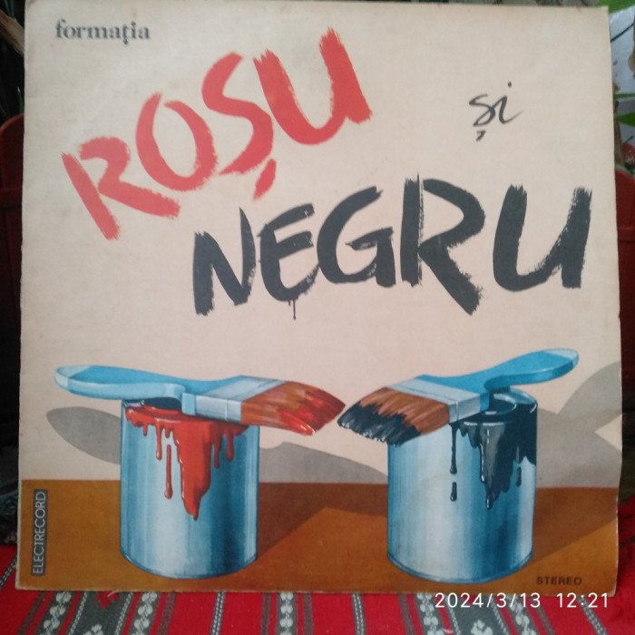 -Y- FORMATIA ROSU SI NEGRU - DISC VINIL LP ( EX+ )