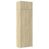 Dulap de depozitare, stejar sonoma, 70x42,5x225, lemn prelucrat