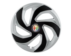 Set 4 capace roti Lama dual crom R14 pentru gama auto Alfa Romeo