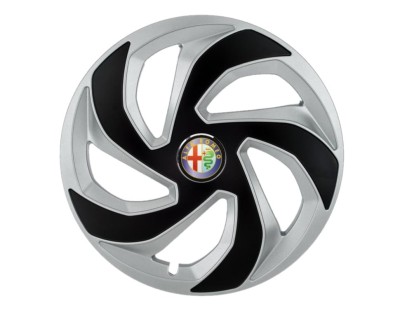 Set 4 capace roti Lama dual crom R14 pentru gama auto Alfa Romeo foto