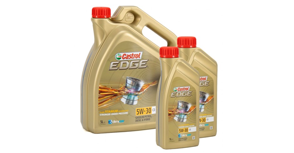 Castrol EDGE Titanium FST 5W-30 C3 Motoröl Dexos2 API SN/CF 5 Liter