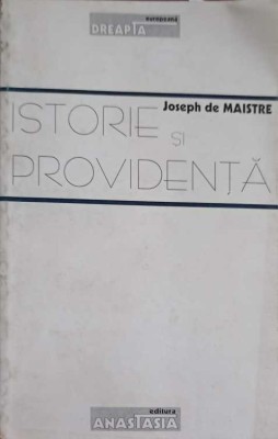 ISTORIE SI PROVIDENTA-JOSEPH DE MAISTRE-257810 foto