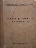 Tabele si formule matematice (Editia: 1953)