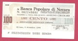 ITALIA - CEC Banca NOVARA.